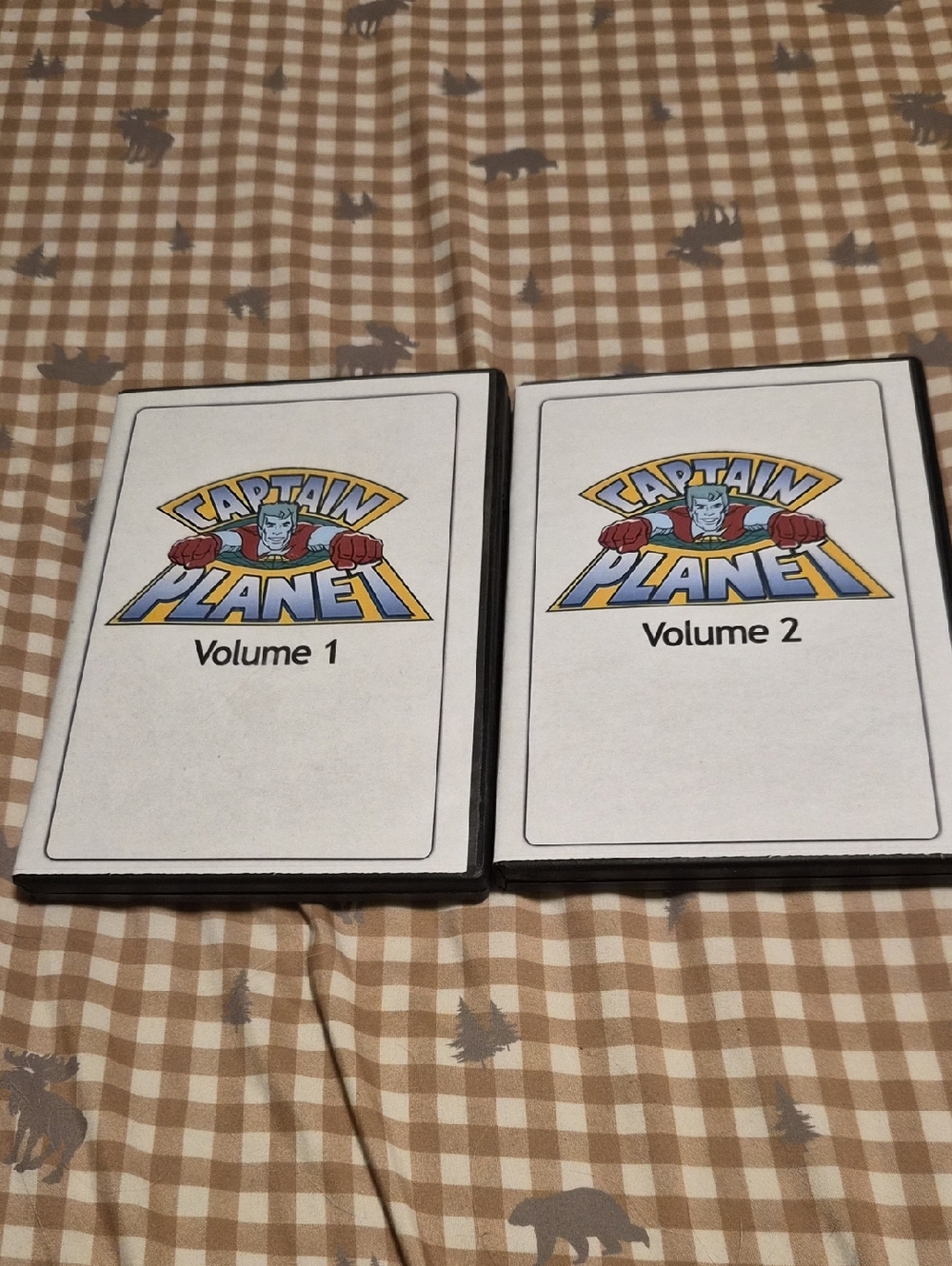 Captain Planet Volume 1 & 2 DVD Set - White Covers with Color Logo